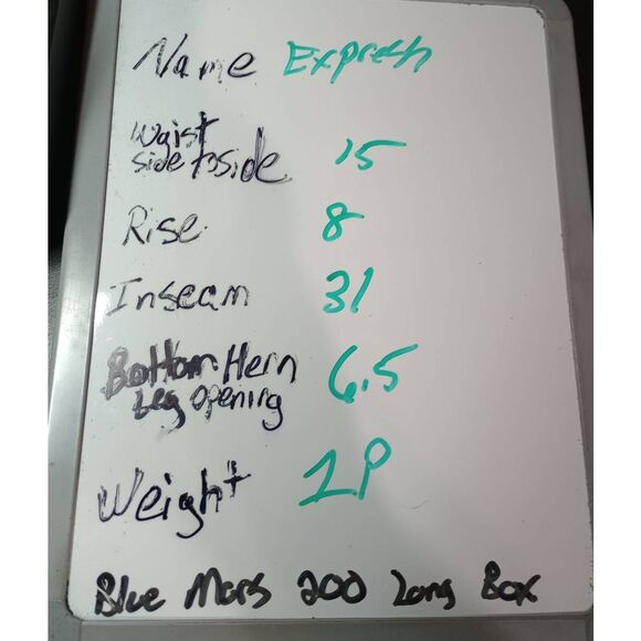 Express Pants Ladies 0 Regular Columnist Gray White - Picture 6 of 6